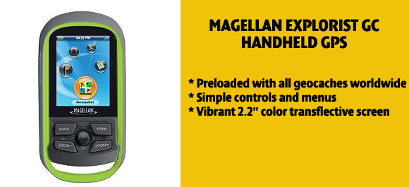 Magellan eXplorist GC Waterproof Geocaching Handheld GPS